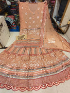 Designer Georgette Lehengas
