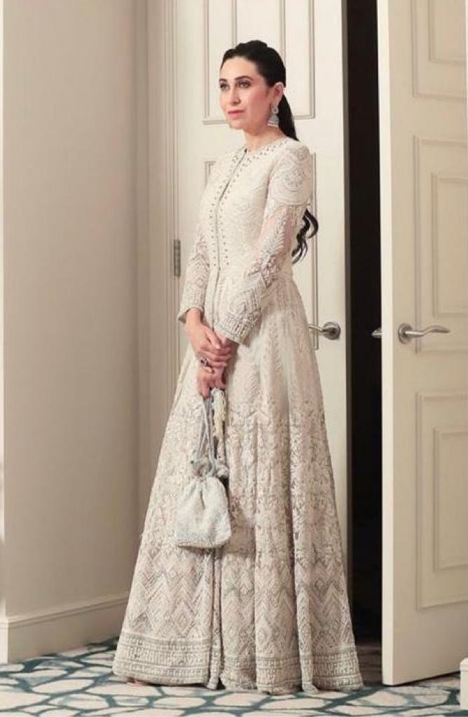 Georgette Embroidery Gown