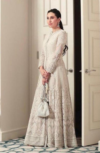 Georgette Embroidery Gown