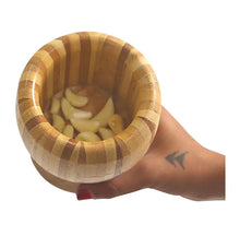 Load image into Gallery viewer, Bamboo Mortar Pestle Set