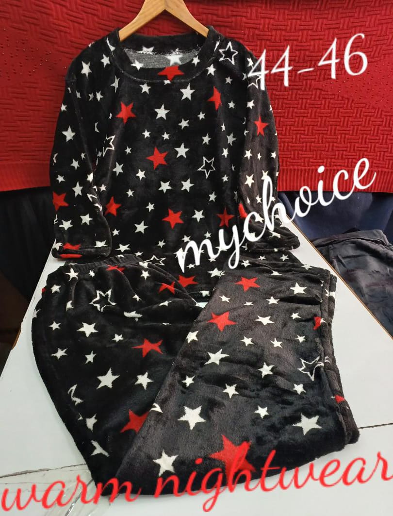Plus Sized Warm Night Wear