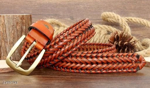 Stylish Leatherette Men's Belts