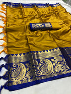 Beautiful Mercerised Cotton Silk Sarees