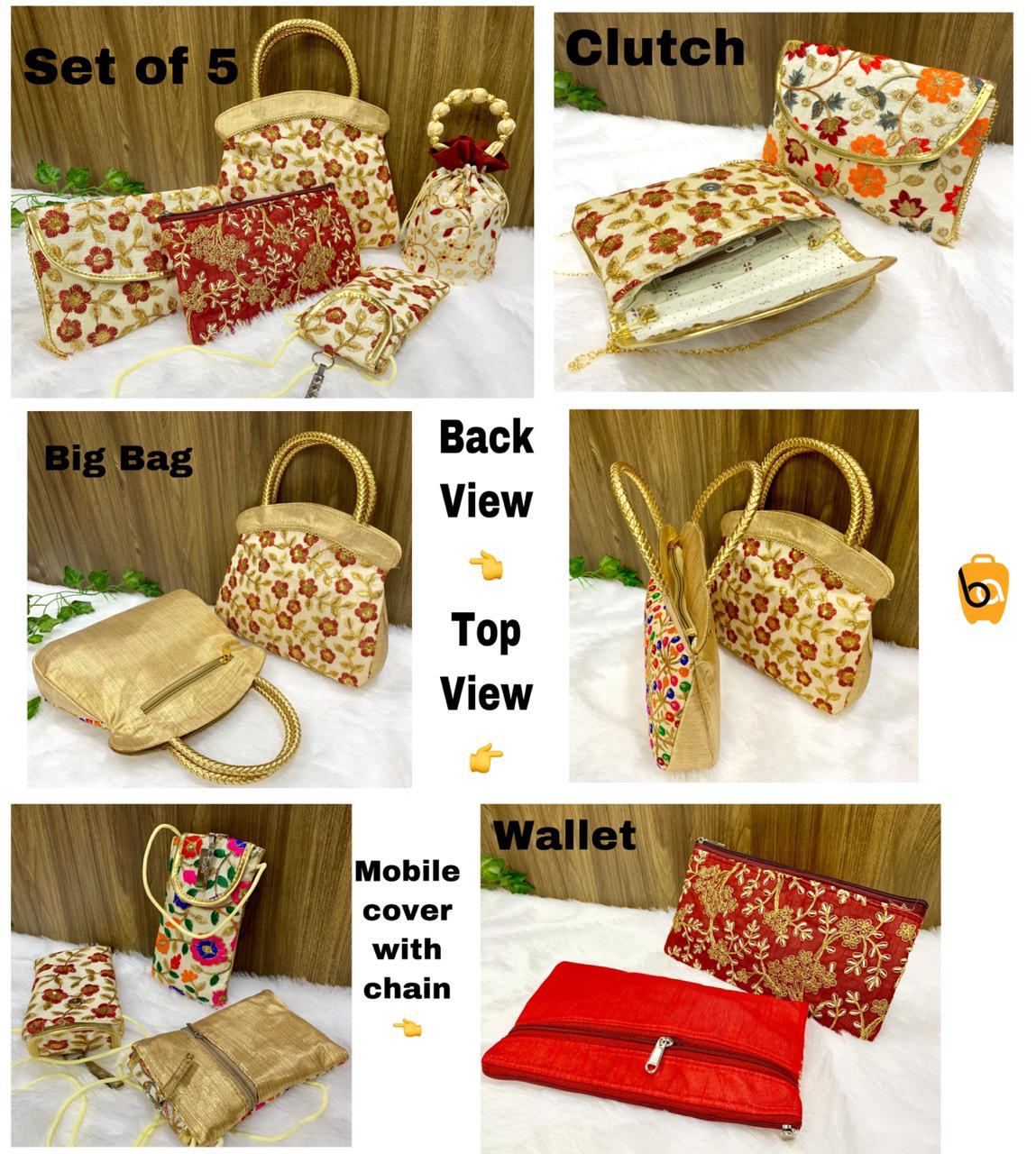 Ethnic Bags set of 5