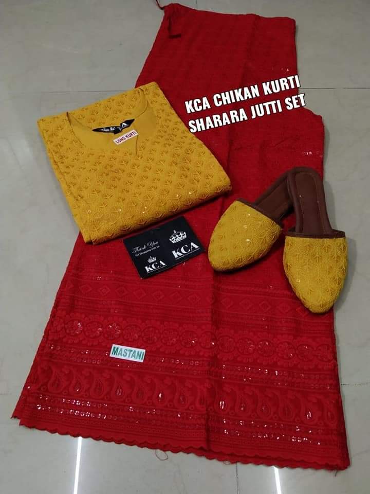 Beautiful Kurti Mastani Set with Juttis