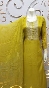 Muslin Embroidery Suit 1