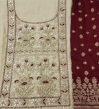Chanderi Shirt with Gotta work, Benarsi Dupatta n Shantoon Bottom