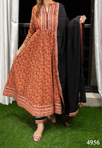 Cotton Kalidar Kurti with Pant (KB)