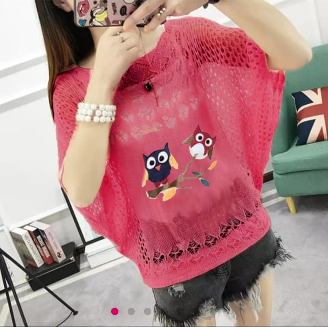 Beautiful Pearl work Poncho