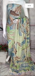 Khadi Silk Dress Material