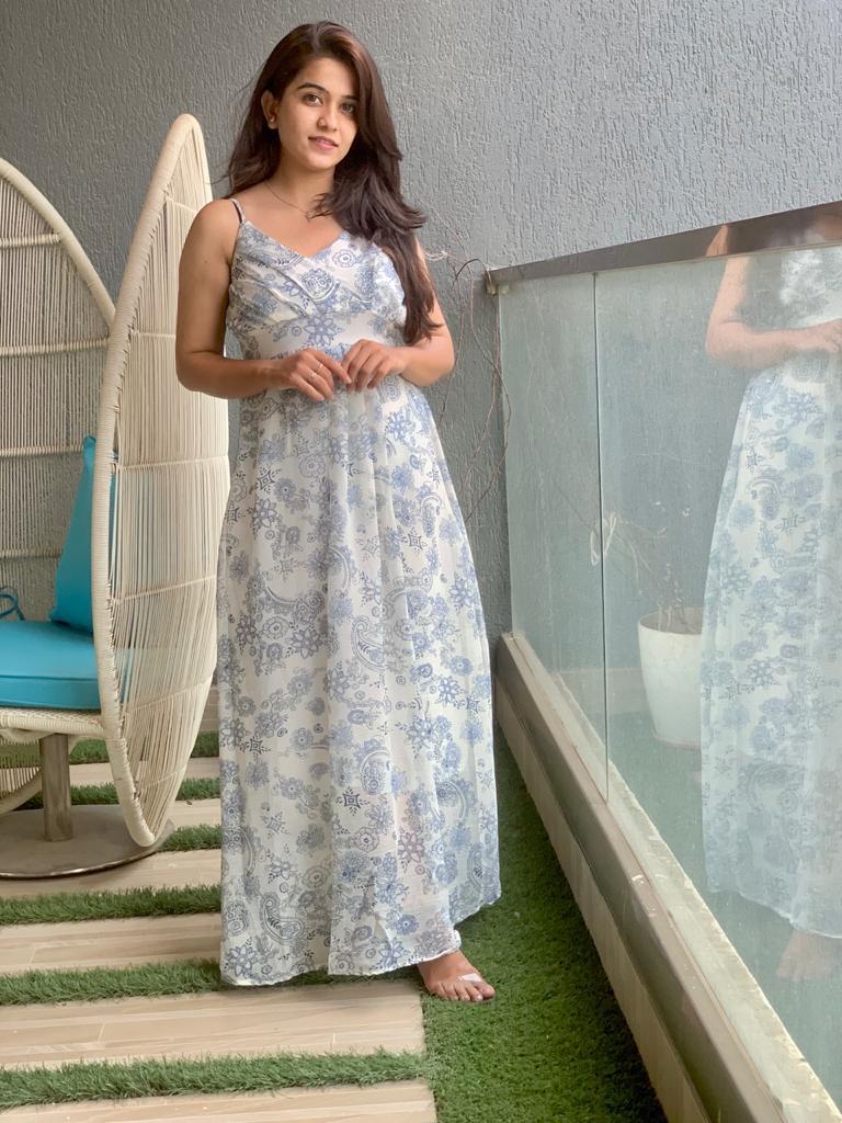 Chiffon One Piece Dress