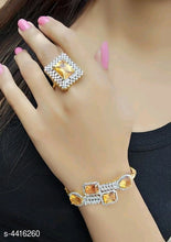 Load image into Gallery viewer, Aarvi Fashion Jewelry Sets M18