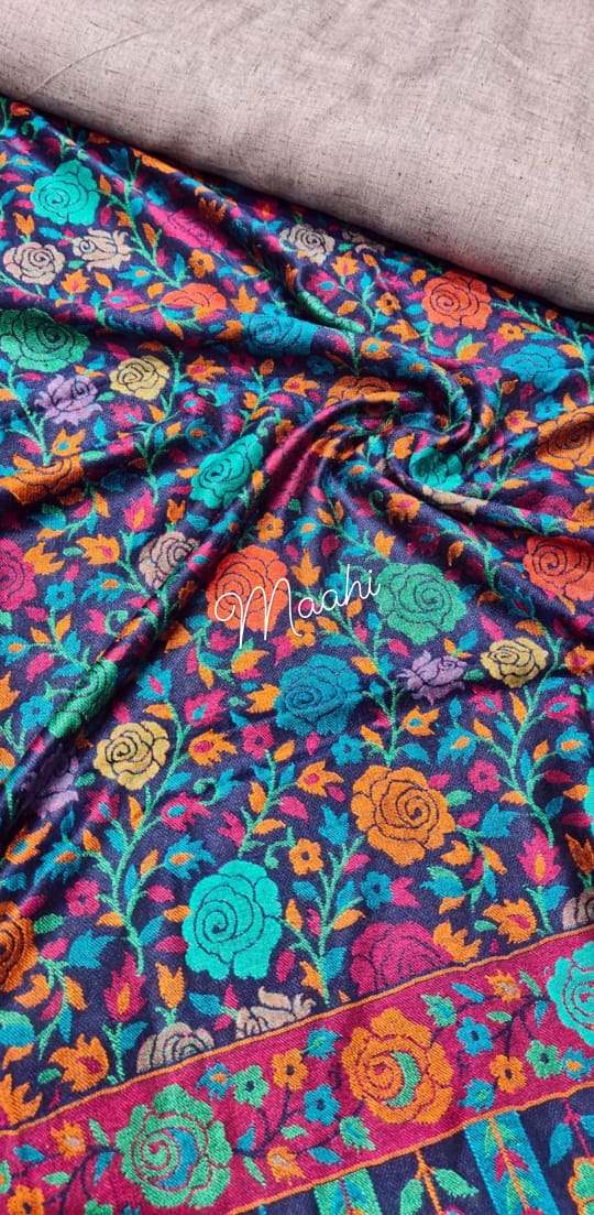 Beautiful Pashmina Suit with Jamawar Shawls