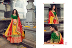 Jacqard Silk Lehengas