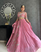 Pretty Pink Lehenga Choli