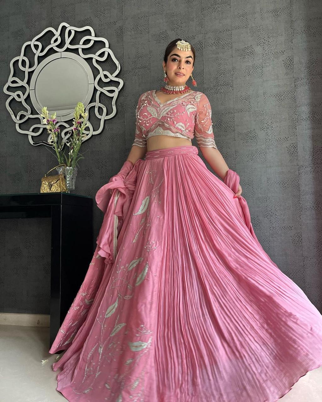 Pretty Pink Lehenga Choli