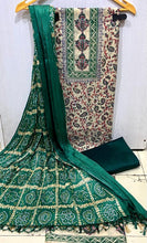 Load image into Gallery viewer, Chanderi Kalamkari Top Cotton Bottom