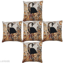 Load image into Gallery viewer, Comfy Stylish Jute Printed Cushion Covers Vol 17 M1