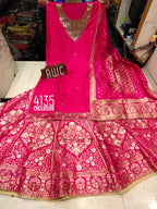 Uppada Silk Skirt Set
