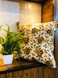 Cushion Covers with Silk Embroidery