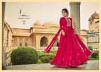 Georgette Embroidery Gown with Dupatta