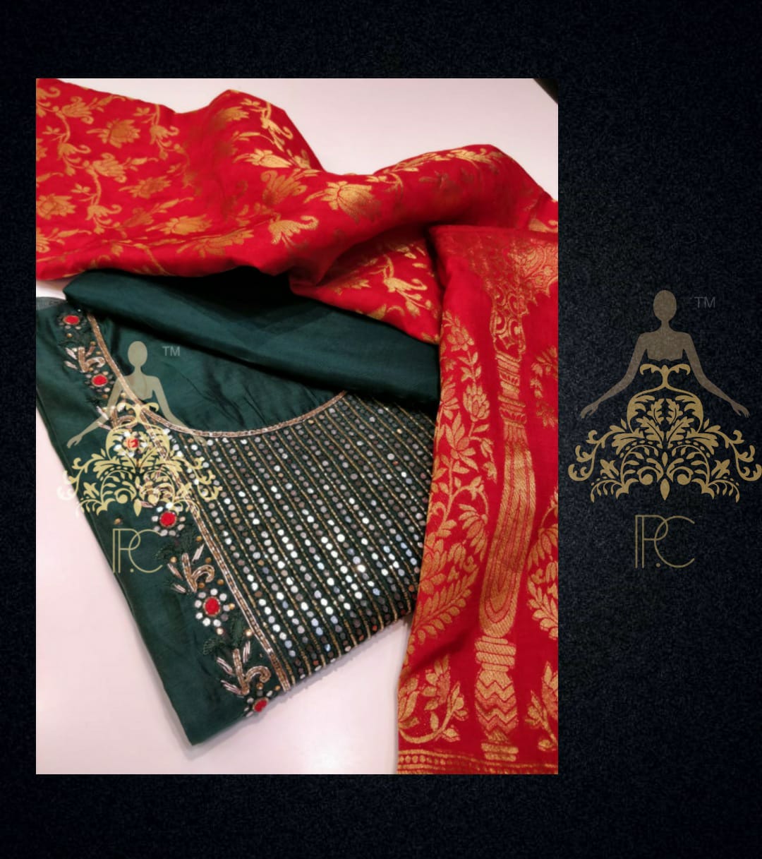 Karwachauth Special Chanderi Suits