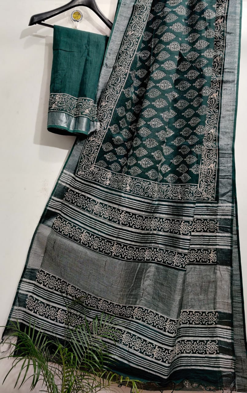 Mix-up collection Bagru Sarees