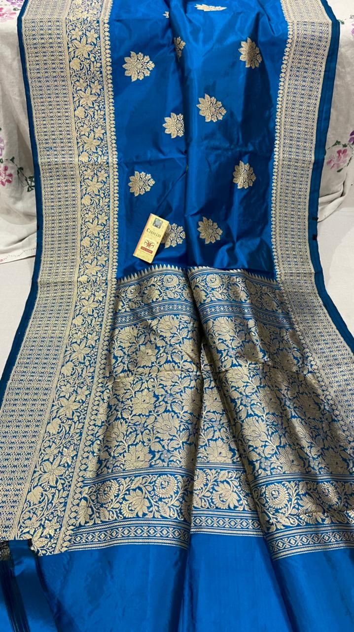 Handloom Benarsi Katan Silk Saree