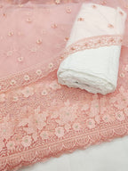 Beautiful Net Chikankari Suits