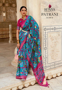 Patola Cotton Silk Saree