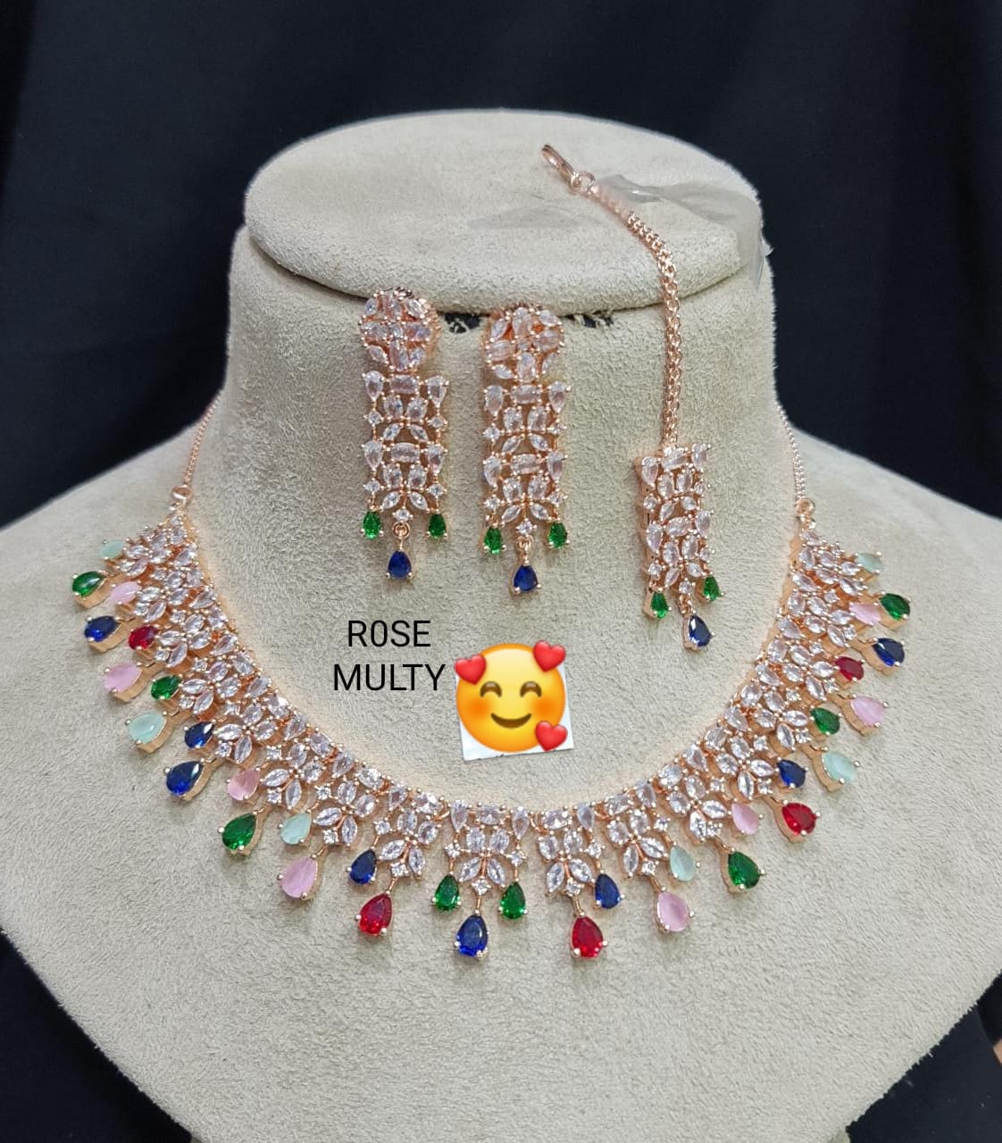 Beautiful Neckline Jewelry Sets