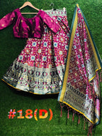 Designer Patola Navratri Special Lehengas