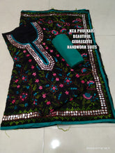 Load image into Gallery viewer, Georgette Kantha Work Embroidered Suits