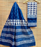 Hand-Block Printed Cotton Suits
