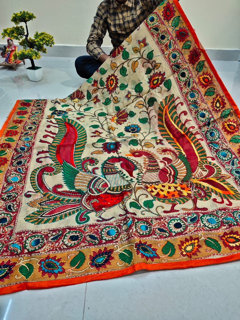 Beautiful Kalamkari Dupattas
