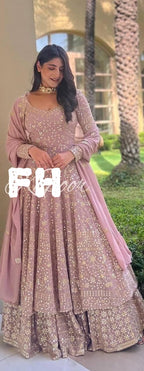 Beautiful Georgette Lehenga Stitched