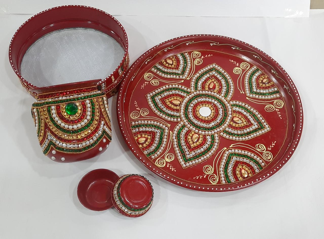 Karwachauth Pooja Thali