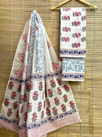Hand-Block Printed Cotton Suits