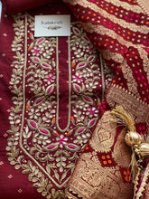 Load image into Gallery viewer, Embroidered Chanderi Suits