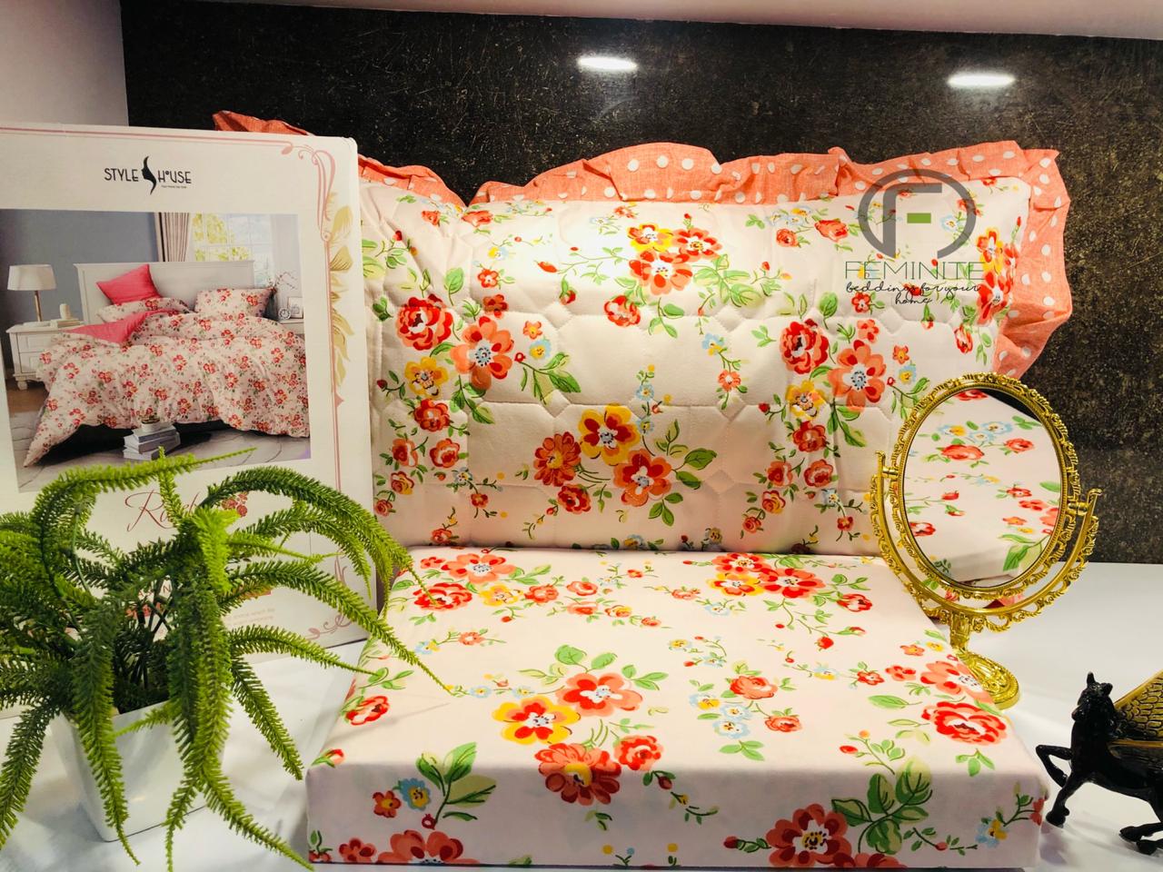 Rose Bud Designer Bedsheets