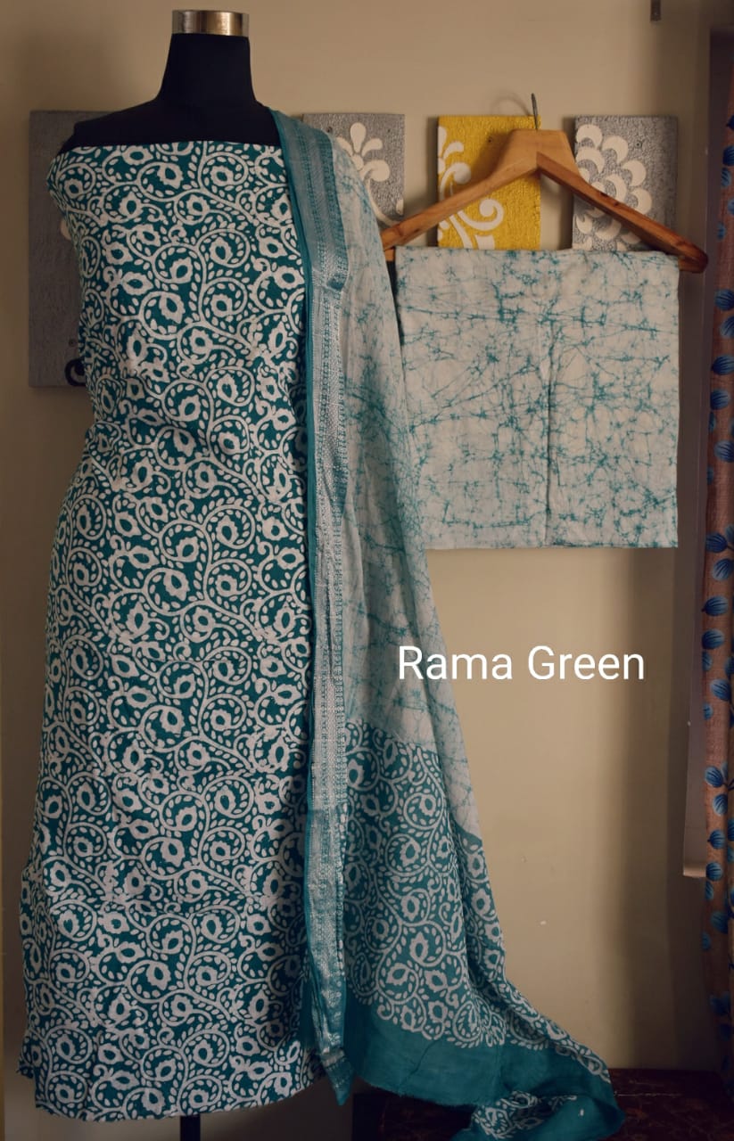 Real Wax Batik Cotton Suits