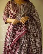 Cotton Kalidar Kurti with Pant