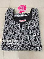 Lucknowi Chikan Long Kurti