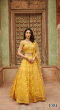 Load image into Gallery viewer, Organza Silk Lehengas