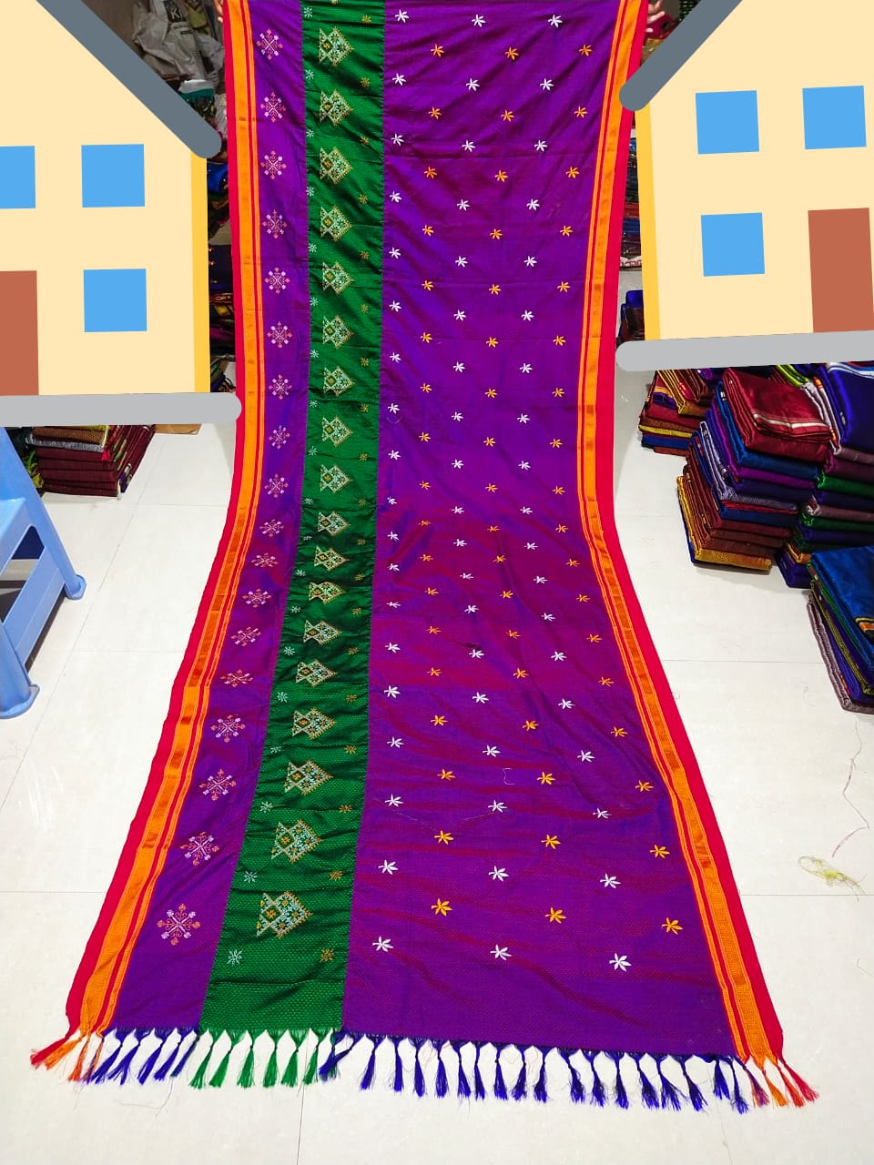 Festive Designer Twin Saree