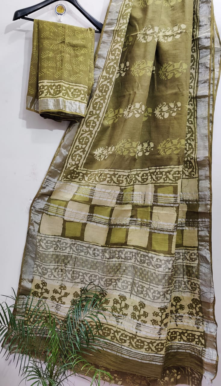 Mix-up collection Bagru Sarees