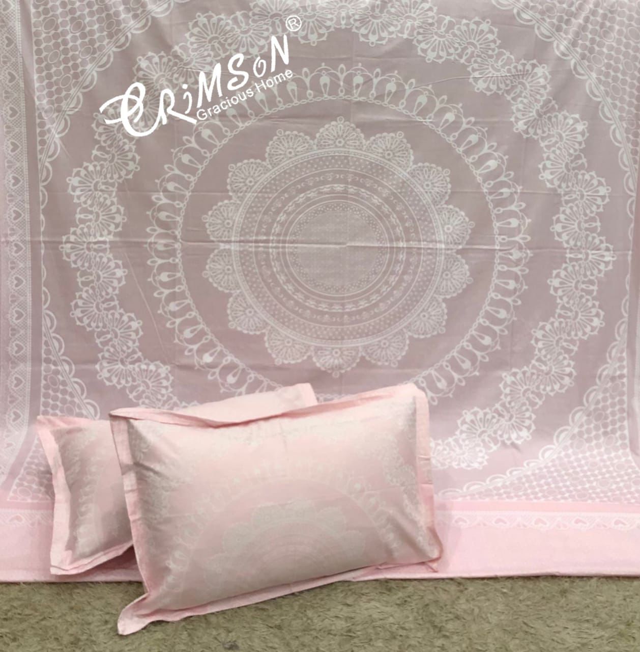 King Size Panel Print Bedsheets