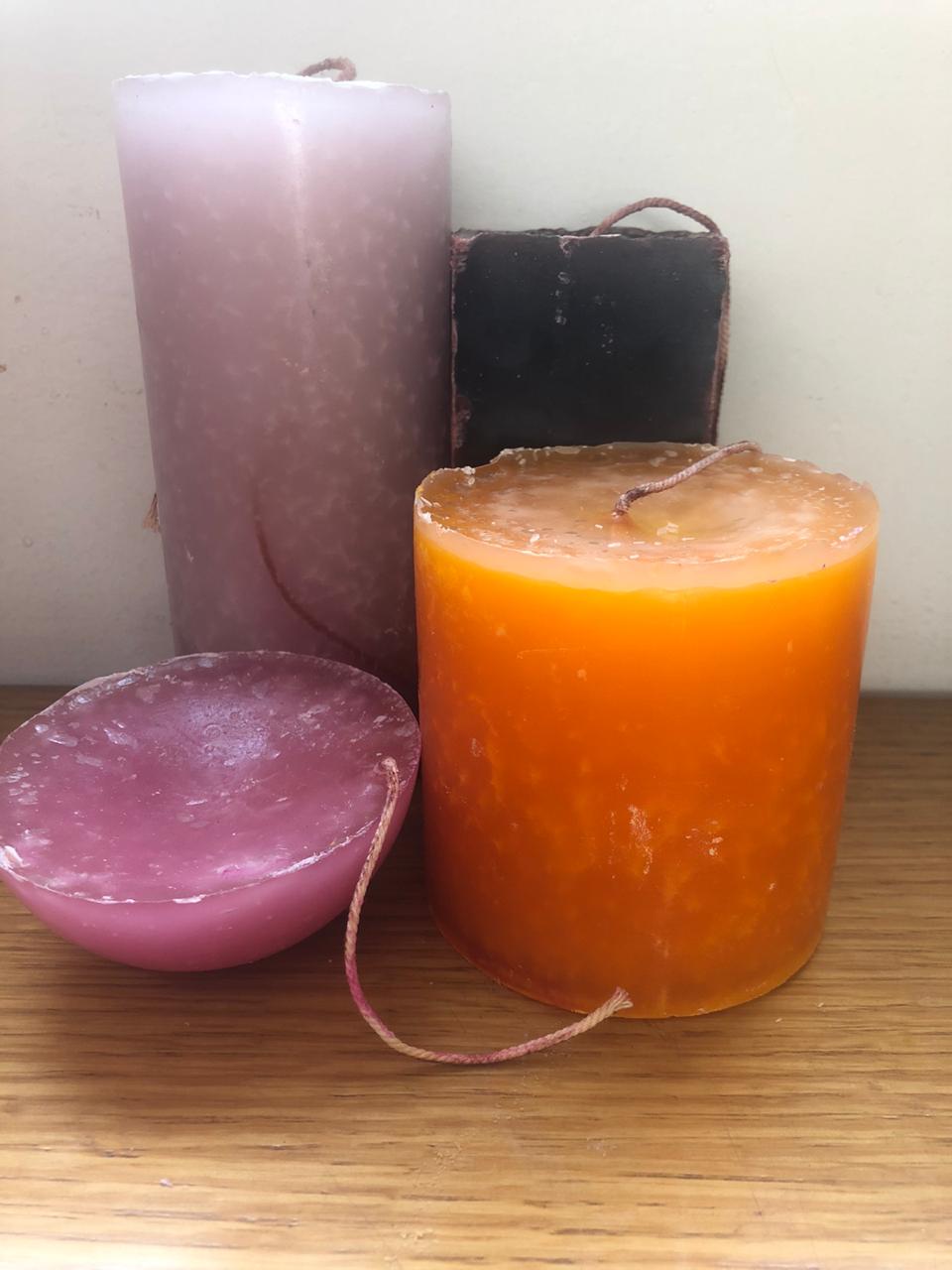 Aromatic Candles made by persons with special needs