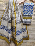 Dabu Hand Block Printed Suits