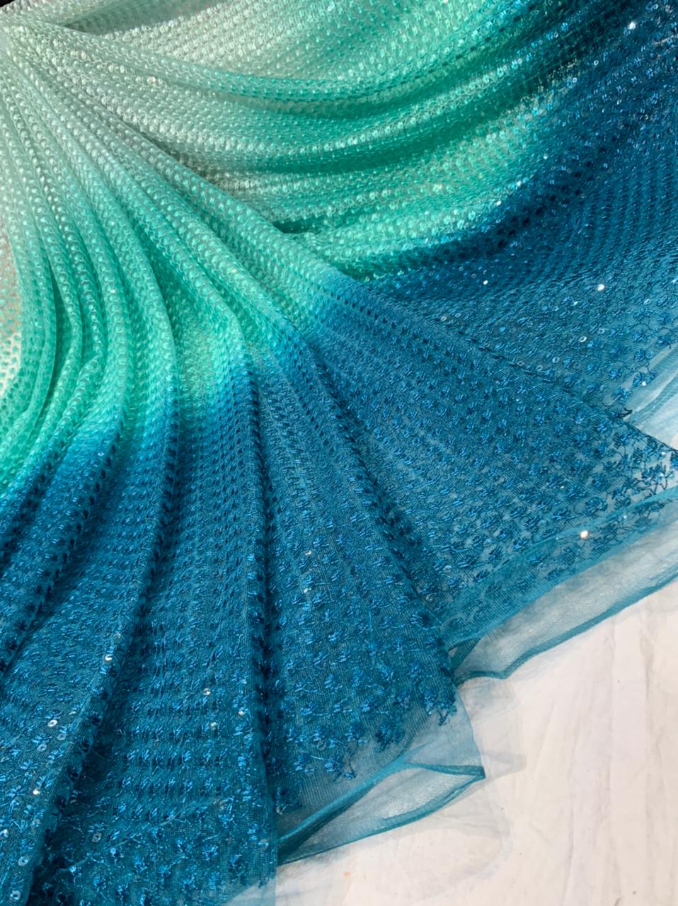 Beautiful Net Embroidered Sarees